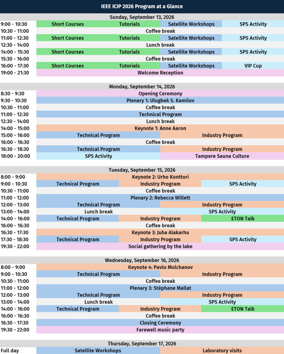 ICIP26_program_at_a_glance